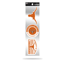 Texas University 3-Piece Retro Spirit Decals