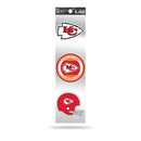 Chiefs 3-Piece Retro Spirit Decals