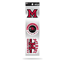 Miami Of Ohio 3-Piece Retro Spirit Decals