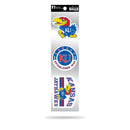 Kansas University 3-Piece Retro Spirit Decals