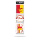 Pittsburg State 3-Piece Retro Spirit Decals