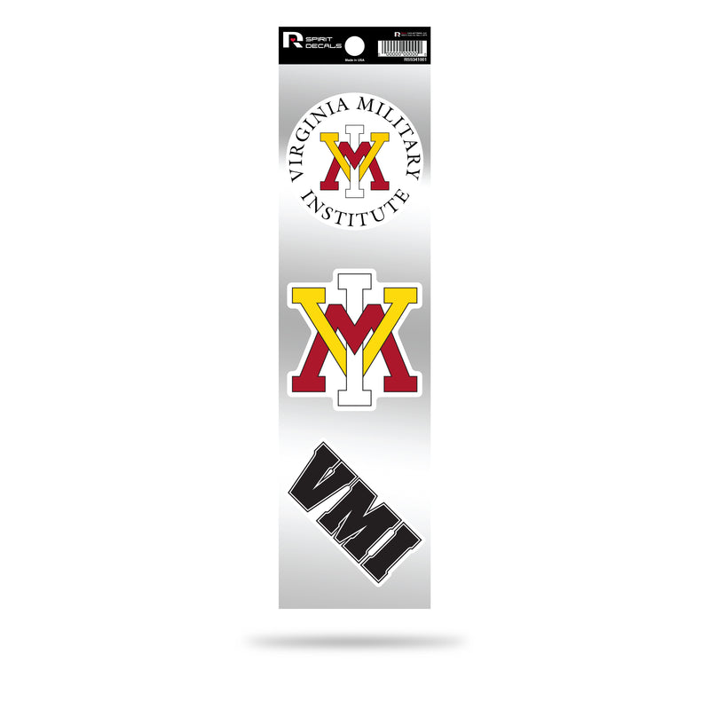 Virginia Military Institute 3-Piece Retro Spirit Decals