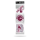 Southern Illinois 3-Piece Retro Spirit Decals