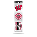 Wisconsin University 3-Piece Retro Spirit Decals
