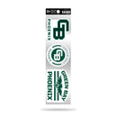 Wisconsin–Green Bay Phoenix 3-Piece Retro Spirit Decals