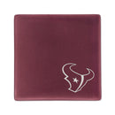 Houston Texans Rose 4 Inch Laser Engraved Ceramic Coaster