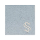 Seattle Kraken Ceramic 4" Coaster - Baby Blue