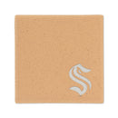 Seattle Kraken Ceramic 4" Coaster - Sand