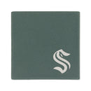 Seattle Kraken Ceramic 4" Coaster - Sage