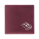 Utah Mammoth Ceramic Rose 4 Inch Laser Engraved Ceramic Coaster