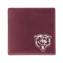 Chicago Bears Rose 4 Inch Laser Engraved Ceramic Coaster