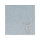 North Carolina State Wolfpack Ceramic 4" Coaster - Baby Blue