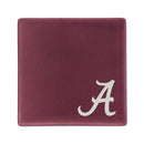 Alabama University Ceramic Rose 4 Inch Laser Engraved Ceramic Coaster
