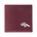 Denver Broncos Rose 4 Inch Laser Engraved Ceramic Coaster