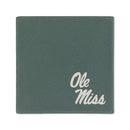 Mississippi Rebels Ceramic 4" Coaster - Sage