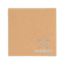 Dallas Cowboys Ceramic 4" Coaster - Sand