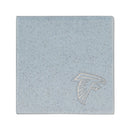 Atlanta Falcons Ceramic 4" Coaster - Baby Blue