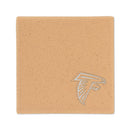 Atlanta Falcons Ceramic 4" Coaster - Sand