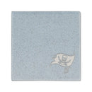 Tampa Bay Buccaneers Ceramic 4" Coaster - Baby Blue