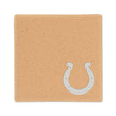 Indianapolis Colts Ceramic 4" Coaster - Sand