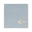 Kansas City Chiefs Ceramic 4" Coaster - Baby Blue