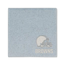 Cleveland Browns Ceramic 4" Coaster - Baby Blue