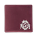 Ohio State University Ceramic 4" Coaster - Rose
