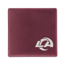 Rams Ceramic Rose 4 Inch Laser Engraved Ceramic Coaster