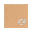 Los Angeles Rams Sand 4 Inch Laser Engraved Ceramic Coaster