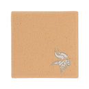 Minnesota Vikings Ceramic 4" Coaster - Sand