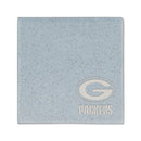 Green Bay Packers Ceramic 4" Coaster - Baby Blue
