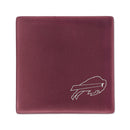 Buffalo Bills Rose 4 Inch Laser Engraved Ceramic Coaster