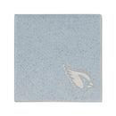 Arizona Cardinals Ceramic 4" Coaster - Baby Blue