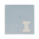 Illinois University Ceramic 4" Coaster - Baby Blue