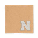 Nebraska Cornhuskers Ceramic 4" Coaster - Sand