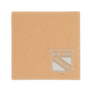 New York Rangers Ceramic 4" Coaster - Sand