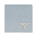 Chicago Bulls Ceramic 4" Coaster - Baby Blue