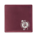 Celtics Ceramic Rose 4 Inch Laser Engraved Ceramic Coaster