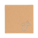 Miami Heat Ceramic 4" Coaster - Sand