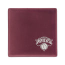 Knicks Ceramic Rose 4 Inch Laser Engraved Ceramic Coaster