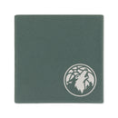 Timberwolves Sage 4 Inch Laser Engraved Ceramic Coaster