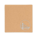 Golden State Warriors Ceramic 4" Coaster - Sand