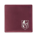 Golden Knights Ceramic Rose 4 Inch Laser Engraved Ceramic Coaster