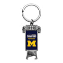 Michigan Wolverines 2026 NCAA Men's Basketball National Champions Sculpted Bottle Opener Keychain