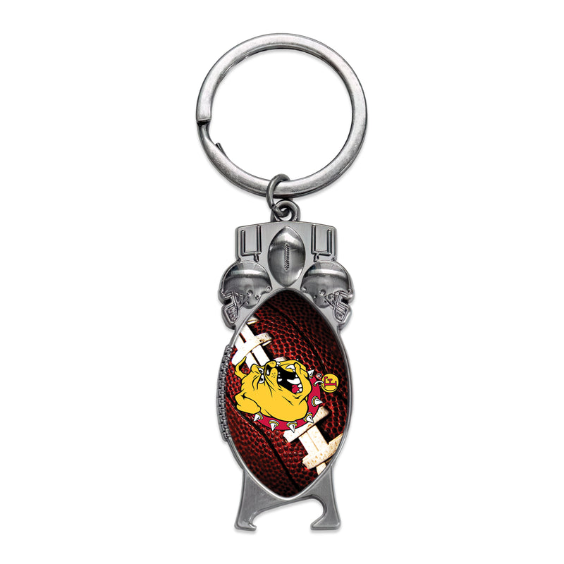 Ferris State Bulldogs Sculpted Bottle Opener Keychain