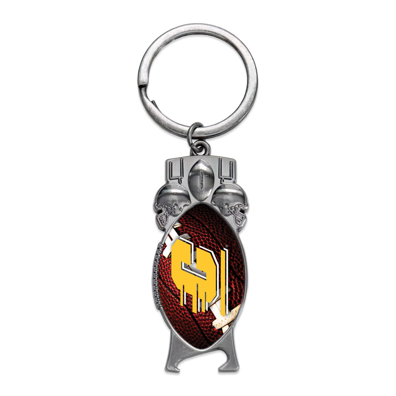 Central Michigan Chippewas Sculpted Bottle Opener Keychain