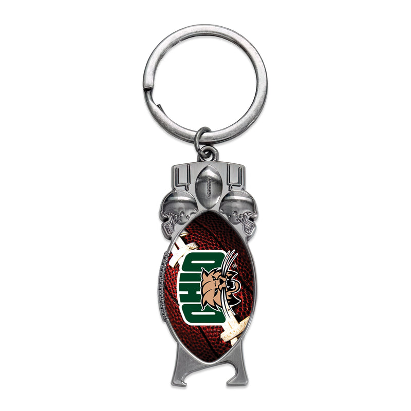 Ohio Bobcats Sculpted Bottle Opener Keychain