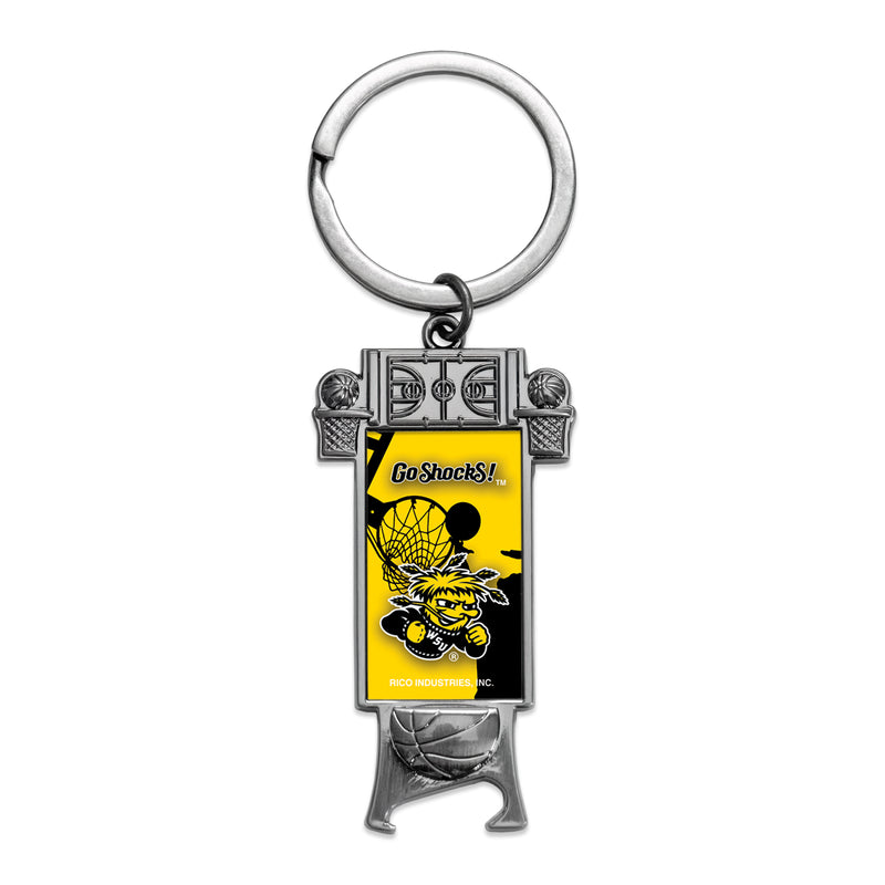 Wichita State Shockers Sculpted Bottle Opener Keychain