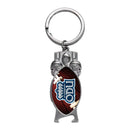Old Dominion Monarchs Football Sculpted Bottle Opener Keychain