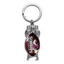 Southern Illinois Salukis Sculpted Bottle Opener Keychain